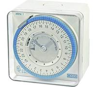 MINI T D 230 V. INTERRUPTOR HORARIO ANALOGICO SIN RESERVA ESFERA 24 H 16(4) A TRASCUADRO