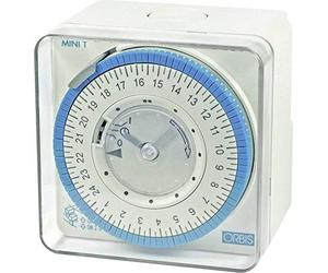 MINI T D 230 V. INTERRUPTOR HORARIO ANALOGICO SIN RESERVA ESFERA 24 H 16(4) A TRASCUADRO