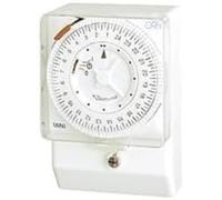 MINI T-QRS 24V CA.INTERRUPTOR HORARIO ANALOGICO.MONTAJE TRASCUADRO.ESF. 7 DIAS.16(4) A RESERVA >100 H