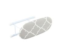 Mini tabla de planchar portátil para puños, collares y mangas - Tabla de planchar plegable de viaje con funda extraíble lavable de mezcla de algodón, no (C)