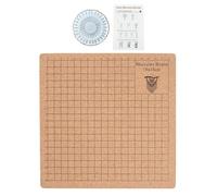 Mini tablero de - Tablero de proyecto de doble cara de 8 x 8 pulgadas con rejillas y pines, crea creaciones de y nudos, proyecto de pulsera con instrucciones incluidas (idioma español