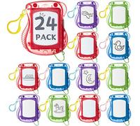 Mini tableros de dibujo magnéticos para niños y niñas, mochila para regalo de fiesta, llavero, clip borrable, tablero de juguete, bolsas de regalo, accesorios para escritura pequeña, almohadilla de dibujo para aprendizaje educativo