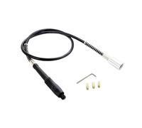 Mini taladro de eje flexible compatible con herramienta rotativa Dremel de 107 cm con 3 pinzas de 3,2/2,3/1,5 mm.