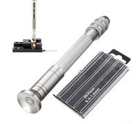 Mini taladro de mano con 20 brocas de 0,3 a 3,2 mm, mandril de aleación de aluminio para madera, plástico, goma, modelo, pasatiempo, bricolaje, kit de herramientas para hacer joyas