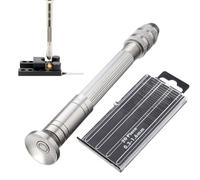 Mini taladro de mano con 20 brocas de 0,5 a 3,0 mm para madera, plástico, goma, modelo Hobby, fabricación de joyas, aleación de aluminio para herramienta de precisión