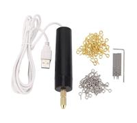 Mini taladro de mano eléctrica, USB multifuncional 11000rpm sin velocidad de carga de resina de resina eléctrica, para joyas, resina, plástico, madera, llaves de keychains DIY