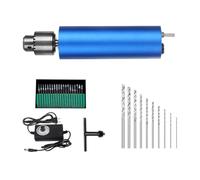 Mini taladro de mano eléctrico ajustable de 0,3 a 4 mm, microaluminio portátil, ajuste de control de velocidad, para moler, pulir, cortar, taladrar con CA 100-240 V
