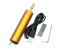 Mini taladro de mano eléctrico de aluminio de 5 V CC para PCB de motor con 10 brocas giratorias