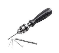 Mini taladro de mano espirales manual portabrocas de empuje manual 1.5 2.0 3.0 5.0 mm brocas helicoidales herramientas de agujero manual mini taladro de mano
