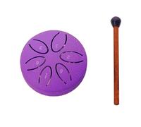 Mini Tambor EtéReo, Tambor De Lengua De Acero De Piedra De Buda, Tambor Sin Preocupaciones, Tambor De PercusióN De 3 Pulgadas, Kit De CuracióN De Sonido De 6 Notas,G