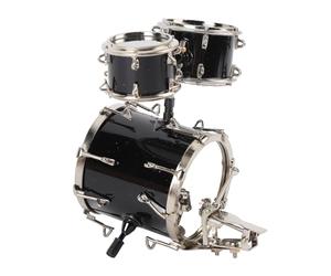 Mini Tambor Metal Jazz Oro para Maestros Graduados con Diseño Detallado Hecho a Mano para Decoración Hogar Escritorio Habitaciones Pequeñas, Regalo Elegante Graduación, Entorno Creativo