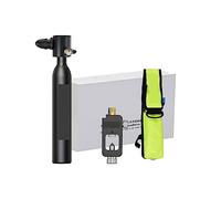 Mini tanque de buceo, Respirador De Emergencia Subacuático Portátil De 0,5 L, Juego Completo De Cilindros De Gas De Repuesto, Suministros De Buceo Y Equipo De Apoyo 510-15 Minutos De Respiración Subac
