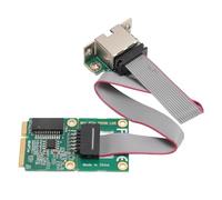 Mini Tarjeta de Red PCIe Alta Velocidad Gigabit Ethernet Puerto único RJ45 Adaptador para computadoras de Control Industrial y Sistemas Integrados con Ranura de tecla I210at Chip