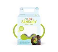 Mini tarros de juego sensorial Glo Pals verdes