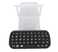 Mini Teclado de Juego, Controlador de Juego Teclado con Retroiluminación Azul DC 3.3-4.2V 47 Teclas Liviano con Abrazadera de Controlador para Mensajería