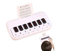 Mini teclado de piano: pequeño instrumento portátil de 15 teclas, diseño | Piano de iniciación con música sencilla para niños, principiantes, viaje a casa, diversión de aprendizaje temprano