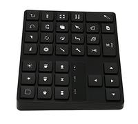 Mini Teclado Ergonómico Inalámbrico de Acceso Directo de Dibujo de 35 Teclas para iOS Procreate, Illustrator, Final Cut Pro X, Diseño con una Sola Mano para Artistas