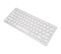 Mini Teclado Inalámbrico Al 60%, Teclado Compacto Universal de 78 Teclas Ultradelgado con, Teclado Portátil Silencioso Multilingüe, para/OS X/iOS/ (Ruso)