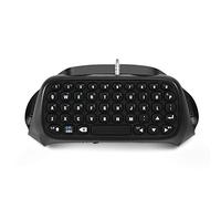 Mini Teclado Inalámbrico Bluetooth para PS4, Teclado De Controlador, Teclado De Mensajes De Chat, Teclado para PS4 Controlador