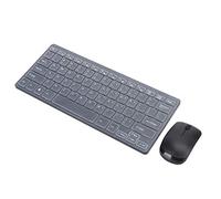 Mini Teclado Inalámbrico con Interfaz USB, con Combinación Protectora de Teclado y Mouse, para el Hogar y Accesorios de Computadora a Largo Plazo (K-03)