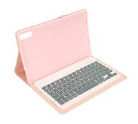 Mini Teclado Tipo Tijera Mini Teclado InaláMbrico Ultrafino de 11,5 Pulgadas con Carcasa de TPU para Computadora PortáTil (Rosa)