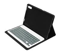 Mini Teclado Tipo Tijera Mini Teclado InaláMbrico Ultrafino de 11,5 Pulgadas con Carcasa de TPU para Computadora PortáTil (Negro)