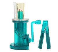Mini Tejedora Manual para Casa, ideal para principiantes y expertos, máquina de tejer compacta con carrete integrado para suéteres pulseras y accesorios, for hobbyistas creativos familias y profesores