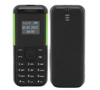 Mini Teléfono Móvil con Pantalla de 0,66 Pulgadas, Pequeño Teléfono en Espera con Tarjeta Dual 2G, Reproductor de Sonido Bluetooth 2 en 1, Teléfono Básico con Soporte SIM 2G 3G