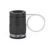 Mini telescopio monocular, 2,5 veces con enfoque óptico portátil con anillo de metal, telescopio de un ojo para eventos deportivos, observación de aves