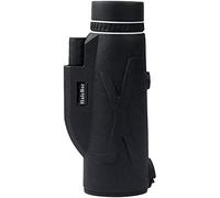 Mini telescopio monocular, HD 80X100 Zoom Soporte monocular portátil Teléfono móvil Tomar Fotos, Prisma portátil BAK4 Telescopio óptico con trípode y Clip para teléfono para Acampar (A)