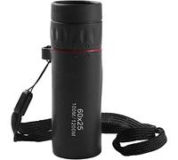 Mini telescopio Negro Zoom Telescopio monocular óptico Ajustable Alcance Compacto Portátil Impermeable A Prueba de Niebla Binoculares a Prueba de Golpes Telescopios Camping Viajes