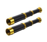 Mini Telescopio Pirata Negro 2 Piezas Abs para Niños