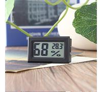 Mini termómetro e higrómetro digital para interiores, termómetro 2 en 1 y medidor de humidificación, medidor de humedad con Celsius, monitor de calibre de humedad con sensor de temperatura para coches