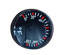 Mini Thermograph Gauge, Circular Temperature Display, Analog Device | Real Time Environmental Tracking System Providing Accurate Readings For Vehicles Greenhouses Kitchens Bedrooms Outdoor