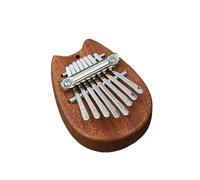Mini Thumb Piano 8 Tone Mini Kalimba Crystal Transparent Finger Piano Portable Beginner Finger Piano Instrument Piano De Pulgar(Cloor-04)