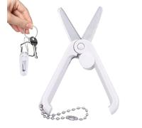 Mini tijeras de viaje - Herramienta de cocina retráctil - Tijeras universales con llavero | para mujeres, niñas, adolescentes, esposas, maridos, hijas, hijas, familiares, amigos