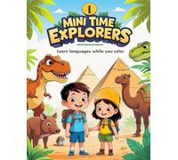 Mini time explorers: Learn languages while you color