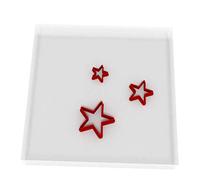 Mini/Tiny Star - Juego de 3 cortadores de fondant (1,5 cm, 2 cm, 3 cm)