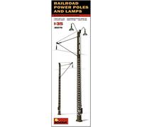 Mini Tipo 35570 - Accesorios de construcción - Rail Road Power poles y Lamps , color/modelo surtido