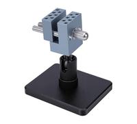 Mini tornillo de banco aleación aluminio abrazadera portátil para | Cuerpo de aleación de aluminio, abrazadera ajustable giratoria 360°, soporte antideslizante para joyería