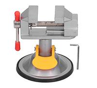 Mini tornillo de banco con ventosa, herramienta manual de rotación de 360 grados de alta resistencia, Metal de escritorio de vidrio, acero 45#