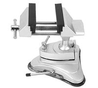 Mini tornillo de banco de mesa, máquina de tornillo de banco de rotación de 360 grados de aleación de aluminio, herramienta doméstica compacta con fácil instalación, abrazadera