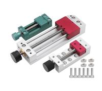 Mini tornillo de banco for proyectos de bricolaje: herramienta compacta de mesa for taladrar, soldar y hacer manualidades.(180 * 31.5mm)