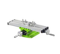 Mini tornillo de banco prensa Mini molienda de precisión Máquina de trabajo Multifunción Taladro de perforación Tabla de trabajo Tabla de trabajo Cross Tabla de posicionamiento Herramienta de posicion