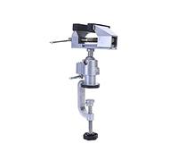Mini tornillo de banco prensa Tabla ajustable Vise eléctrico Soporte de soporte de soporte Rack Molinillo eléctrico Soporte de aleación de aluminio Banco giratorio giratorio Pinza de visor