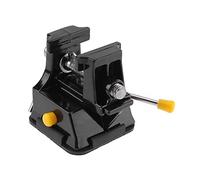 Mini tornillo de banco prensa Vise goma de aluminio mesa de banco en miniatura Visor con succión taza hecha a mano Herramienta de retención ajustable Mesa de goma de vise profesional
