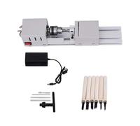 Mini Torno CNC For Trabajar La Madera, Juego Estándar De For Bricolaje, Pulido Y Rectificado Cuentas, Taladro Rotatorio For Mesa Carpintería Pequeño y portátil