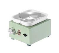 Mini Torno De Cerámica 0 A 320 RPM Con Velocidad Ajustable, Cuenco Desmontable 2,56/3,94 Pulgadas, Platos Giratorios, Ideal For Manualidades, Trabajos Bricolaje En Casa Velocidad Estable Y Ajustable