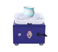 Mini Torno De Cerámica Eléctrico For Bricolaje, Herramienta Arcilla Con Cuenco For Principiantes Profesional, 24 W Alta Estabilidad, Velocidad Flexible