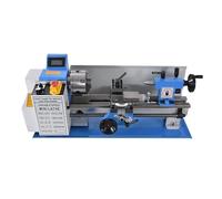 Mini Torno De Sobremesa For Metal, Herramienta Bricolaje For El Hogar, Pequeño Acero Inoxidable, For Procesamiento Metales Alta PrecisióN, Estabilidad Y Bajo Nivel De Ruido